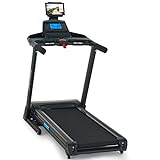 Image of JTX Sprint-7, High Performance Treadmill, 20kph, Bluetooth, Zwift Compatible, 2.5hp Motor, Foldable, 12% Incline, 130 kg User Capacity, Large Shock Absorbing Running Deck, 3 Year In-home Warranty