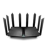Image of TP-Link AX6600 Tri-Band Gigabit Wi-Fi 6 Router, WiFi Speed up to 4804Mbps/5GHz+1201Mpbs/5GHZ+574Mbps/2.4GHz, 1×2.5 Gbps+4×1 Gbps LAN Ports, Ideal for Gaming Xbox/PS4/Steam&4K/8K, OneMesh(Archer AX90)