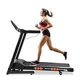 Image of JLL T350 Digital Folding Treadmill, 2022 New Generation Digital Control 4.5HP Motor, 20 Incline Levels,0.3km/h to 18km/h, 20 Programmes, Bluetooth & Speakers, 2-Year Parts&Labor, 5-Year Motor Cover